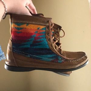 Genuine Leather Native Style Booties 7.5